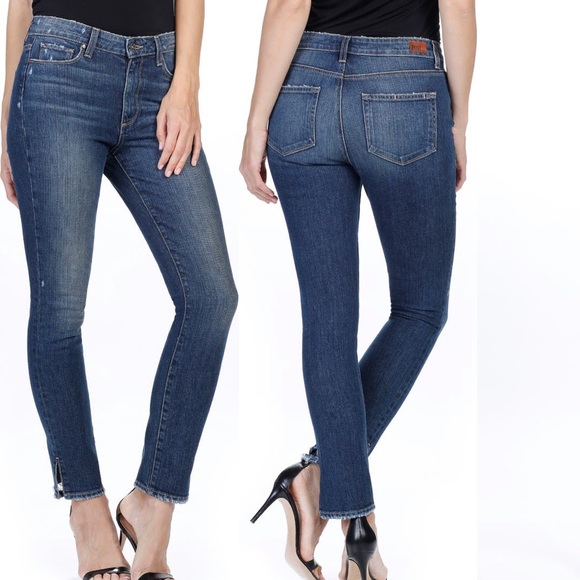 Paige Hoxton High Waist Ankle Peg Jeans Size 25 - Picture 2 of 13